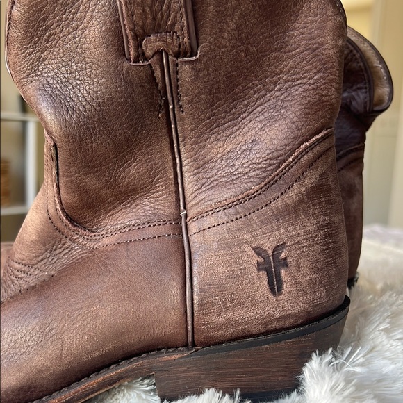 Frye Billy Leather Western Boots 8.5 - Picture 8 of 8